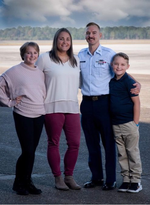 photo of the Frazier Family, who are foster parents in clay county